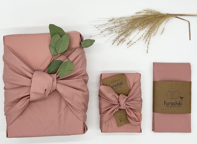 Furoshiki Baumwolle Geschenkverpackung aus Stoff Made in Deutschland Bild 9