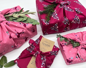Furoshiki | Christmas - Fabric gift wrapping Made in Germany
