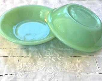 Fire King Jadeite Small Bowl I Fire King Small Serving Dish I Restaurant Ware Jadite Plate I 4 3/4”