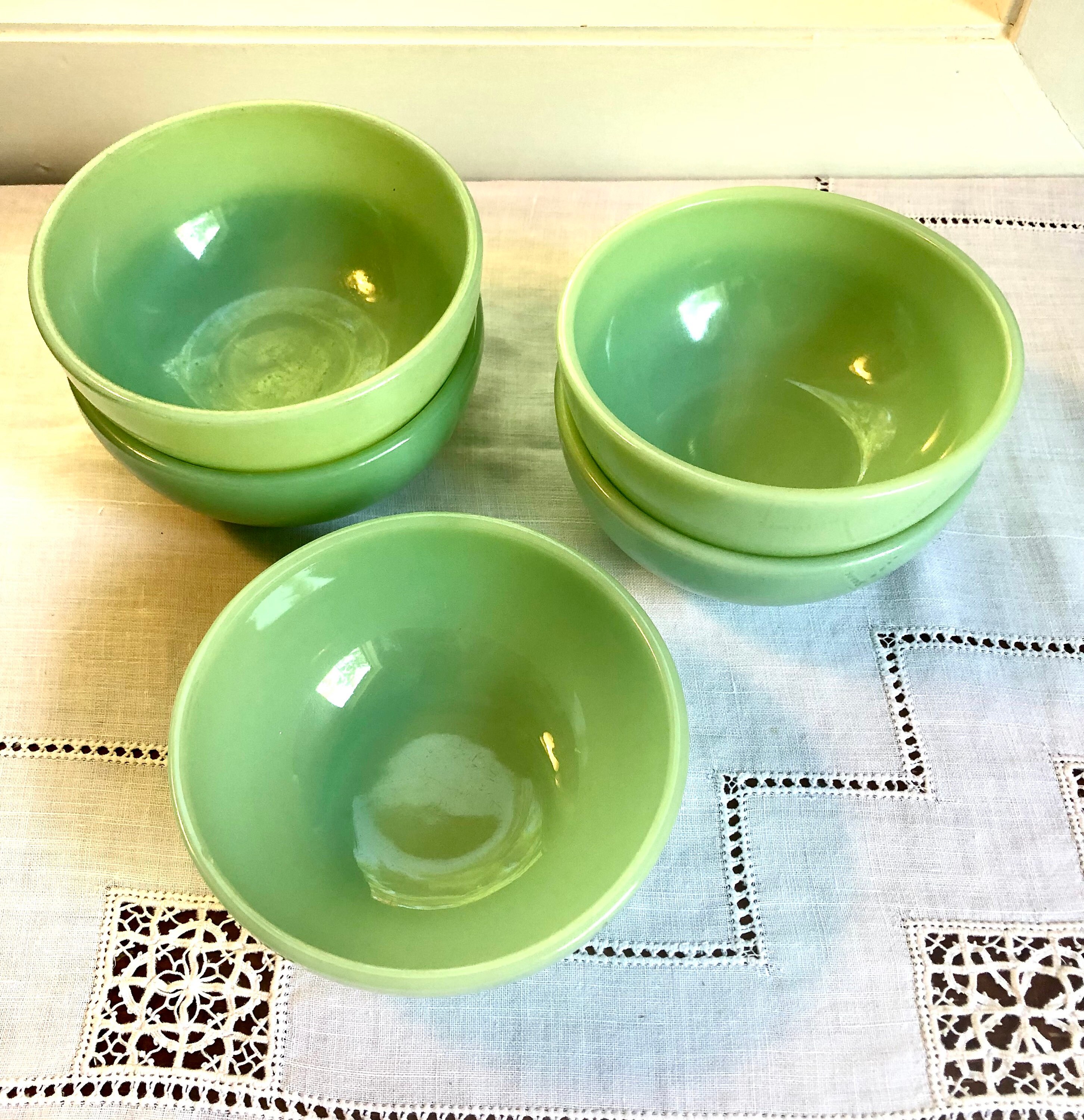 Jadeite Fire King Chili Bowl I Fire King Cereal Bowl I 5 Inch Bowl Etsy