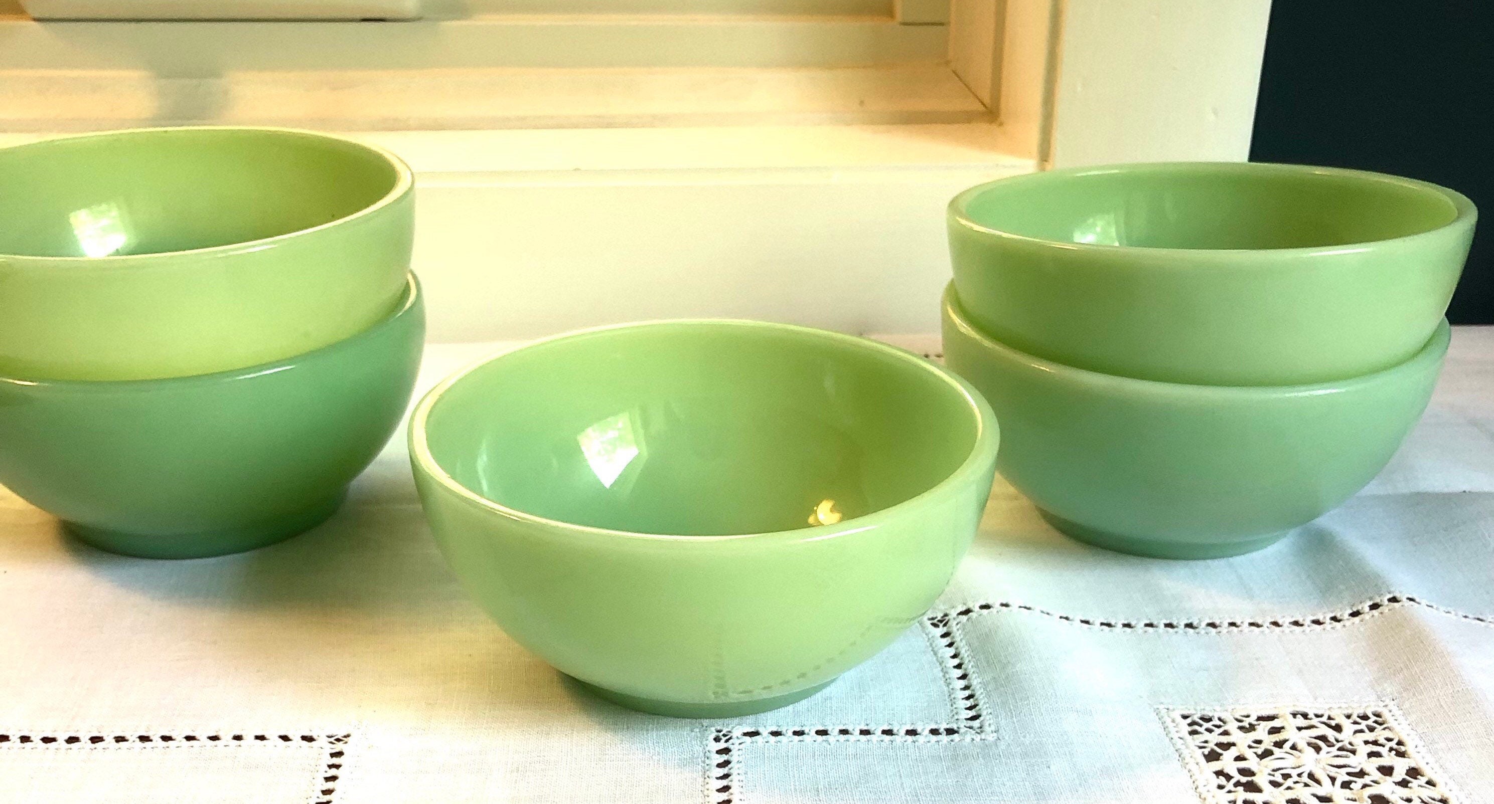 Jadeite Fire King Chili Bowl I Fire King Cereal Bowl I 5 Inch Bowl Etsy