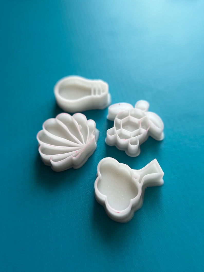 Dinosaur Fossil Trex Embossing Polymer Clay Cutter Earring Etsy