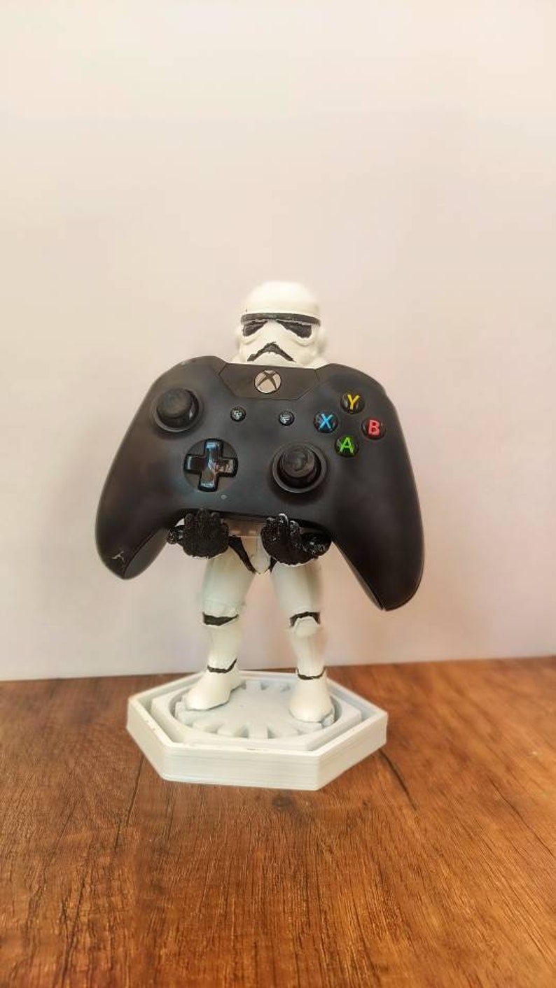 Stormtrooper Controller Stand Phone Stand Star Wars Etsy