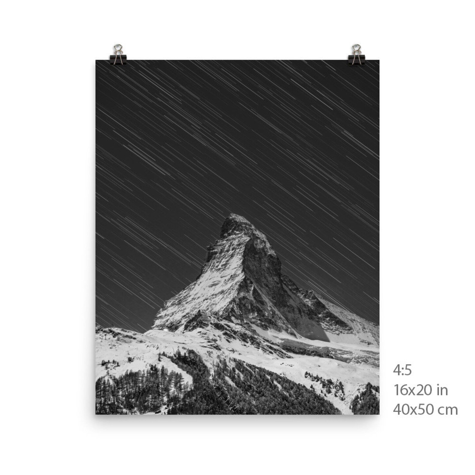 matterhorn startrail