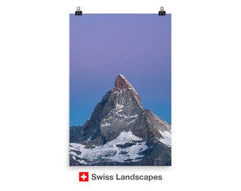 Matterhorn, Zermatt - High Quality Print of Swiss Landscape Photography - Poster