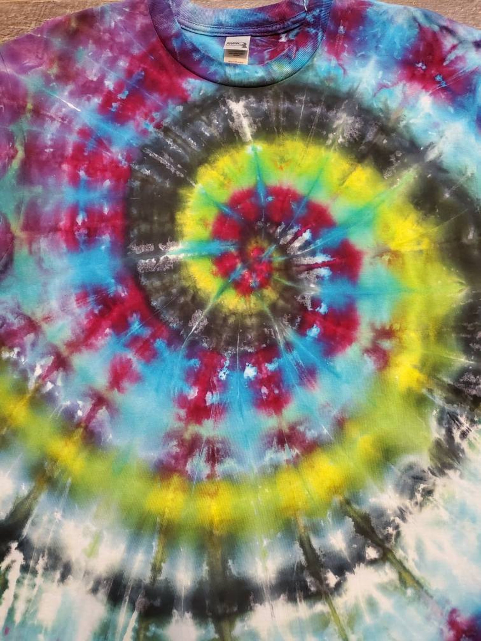 LARGE Spiral tie dye Etsy