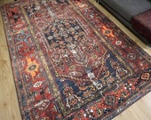 Rugs 5x8, Turkish Rug 5x8, Oriental Rug 5x8, Heriz Rug 5x8, Kilim Rug 5x8, Vintage Rug 5x8, Turkish Oushak Rug 5x8, Turkish Area Rug 5x8