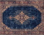 Rugs 8x10, Turkish Rug 8x10, Oushak Rug 8x10, Heriz Rug 8x10, Oriental Rug 8x10, Red Area Rug 8x10, Cotton Rug 8x10, Hand-knotted Rug 8x10