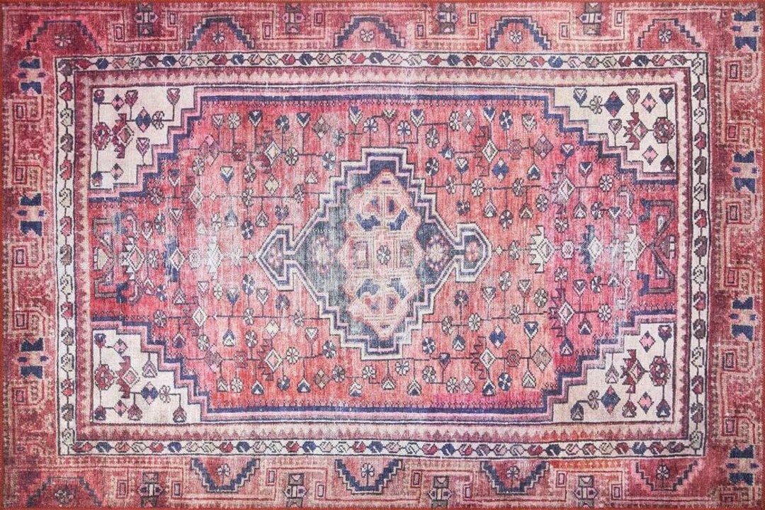 Rug 9x12 Red Turkish Rug 9x12 Oushak Rug 9x12 Large Kilim Etsy