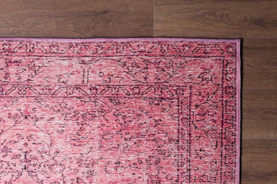 Rugs 9x12 Turkish Rug Pink Turkish Rug 9x12 Pink Rug 9x12 Etsy