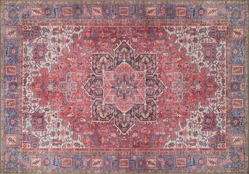 Rugs 9x12 Red Rug 9x12 Large Turkish Rug Turkish Area Rug Etsy