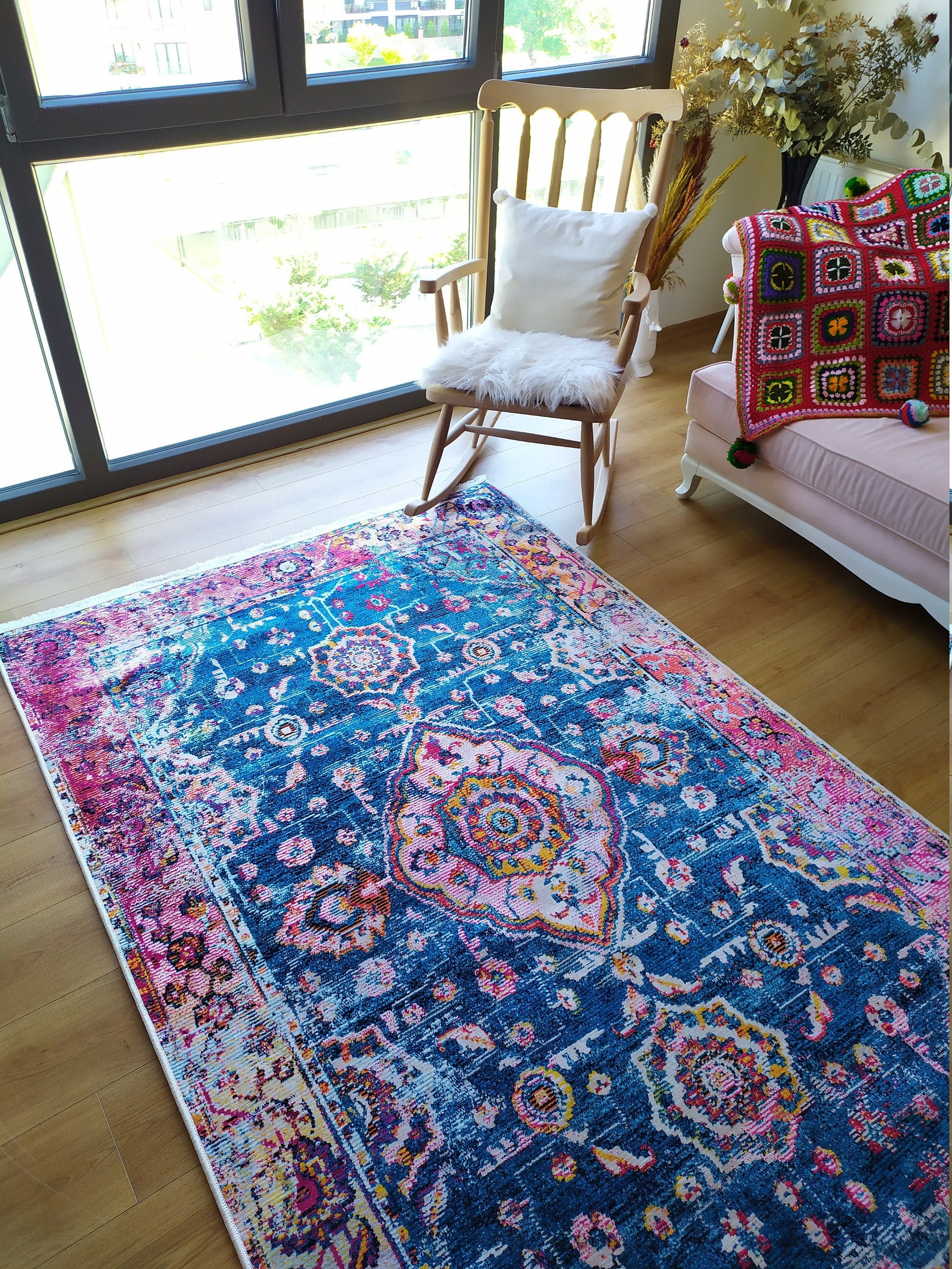 Rugs 6x9 Blue Rug 6x9 Turkish Rug 6x9 Oriental Rug 6x9 Etsy Australia