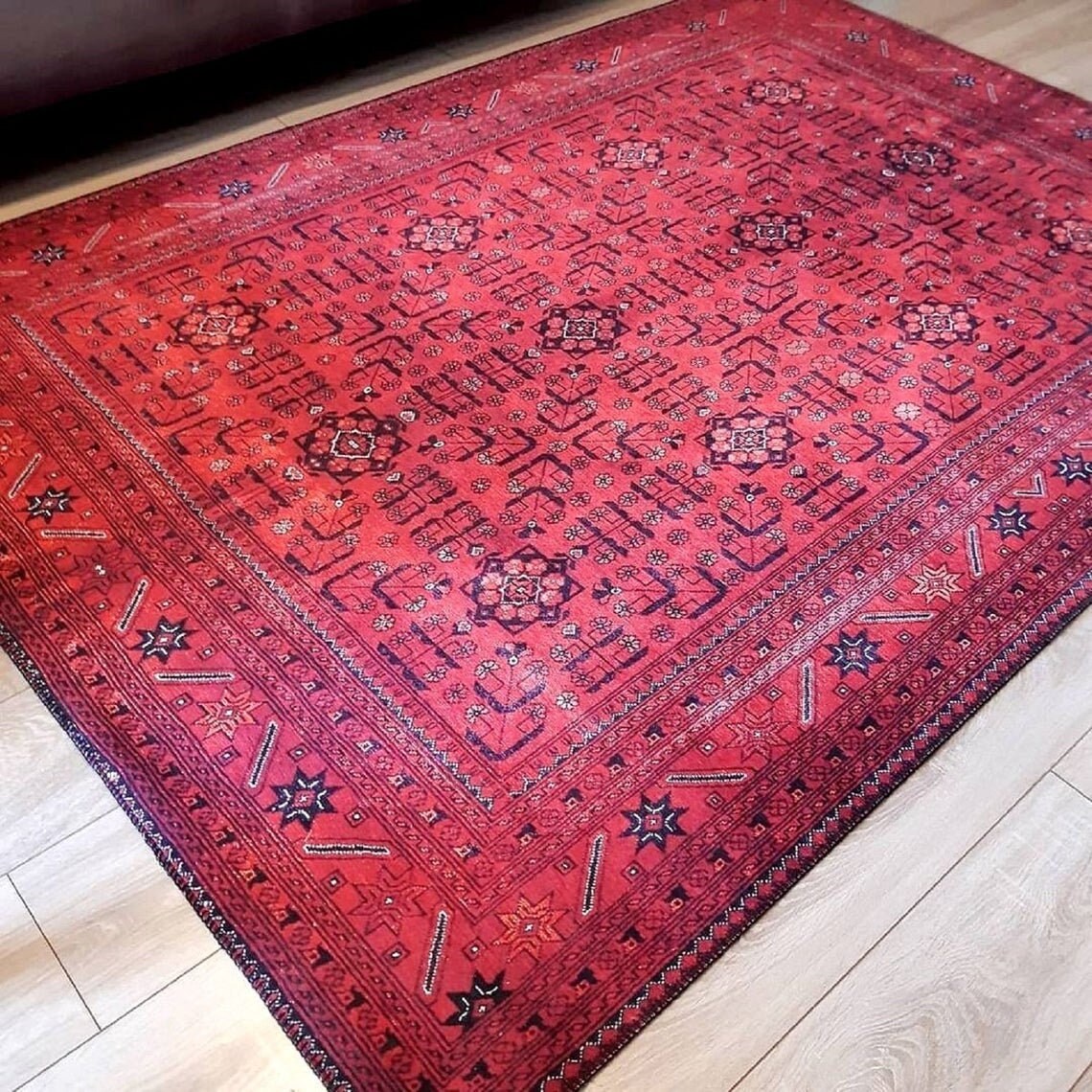 Rugs 6x9 Red Rug 6x9 Oriental Rug 6x9 Area Rug 6x9 Turkish Etsy UK