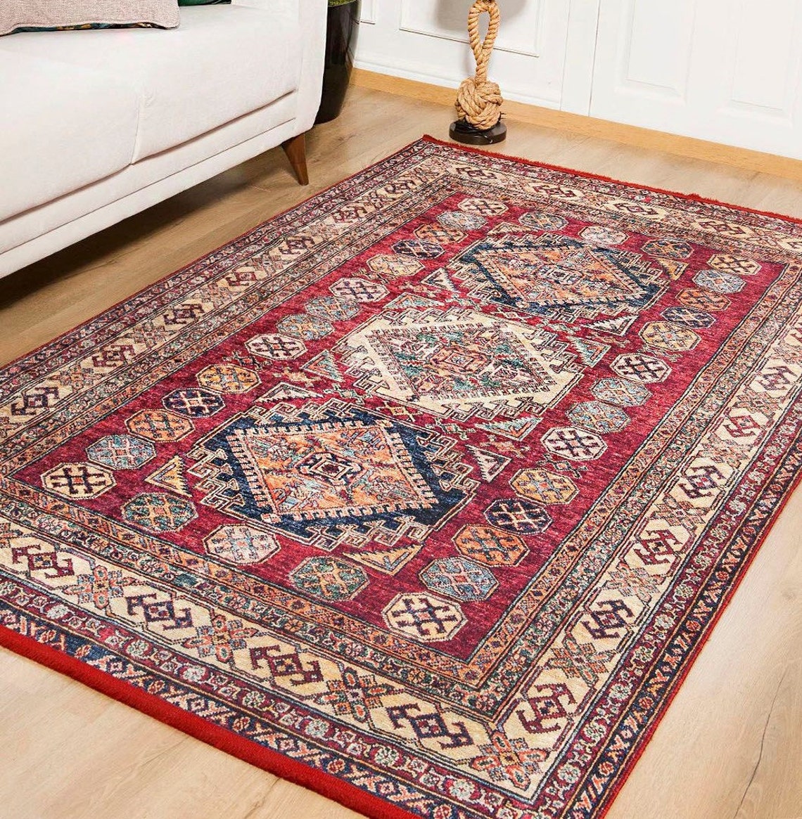 Rugs 5x8 Turkish Rug 5x8 Oriental Rug 5x8 Turkish Area Rug Etsy