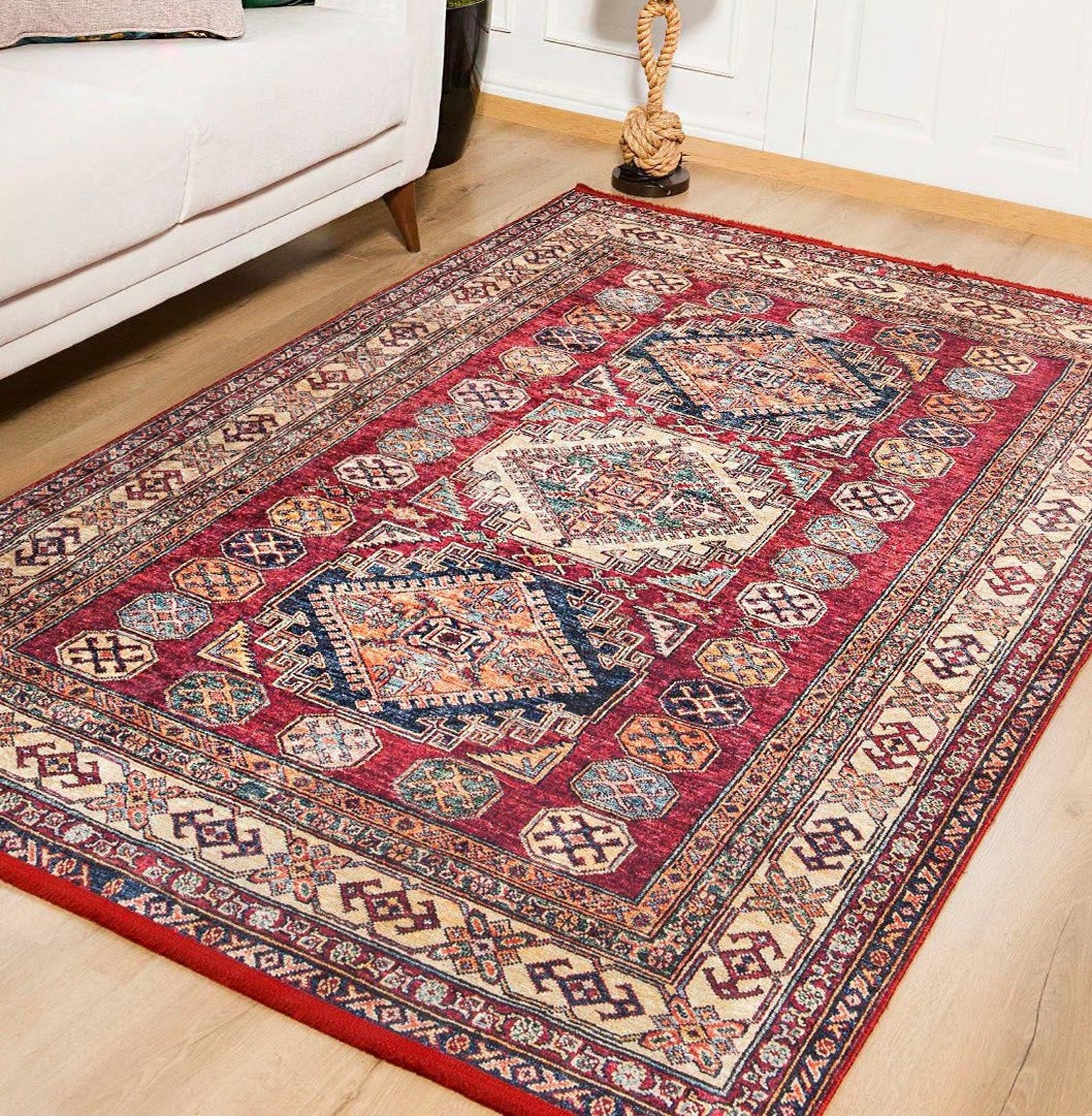 Rugs 5x8 Turkish Rug 5x8 Oriental Rug 5x8 Turkish Area Rug Etsy