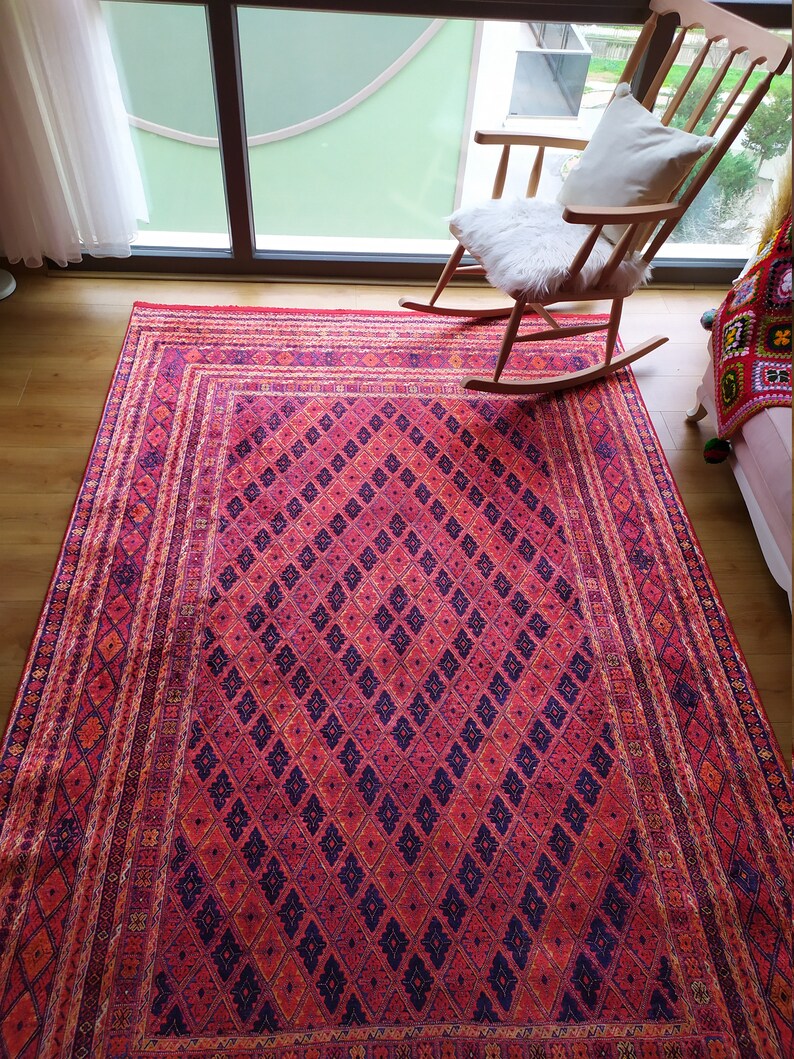 Rugs 8x10 Turkish Rug 8x10 Oushak Rug 8x10 Heriz Rug 8x10 Etsy