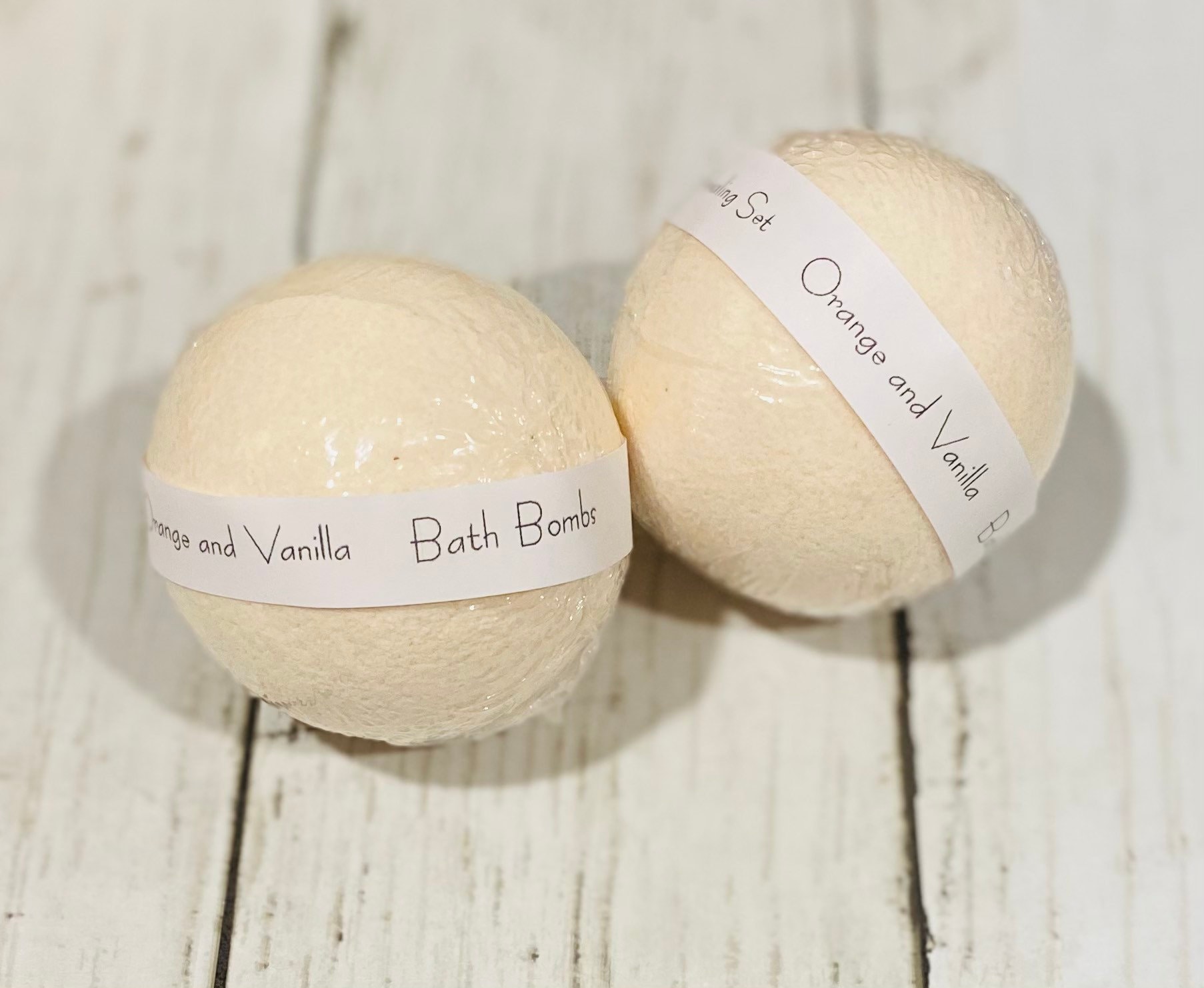 Organic Spa Kit Vanilla and Orange Spa Set Vanilla Soy Etsy