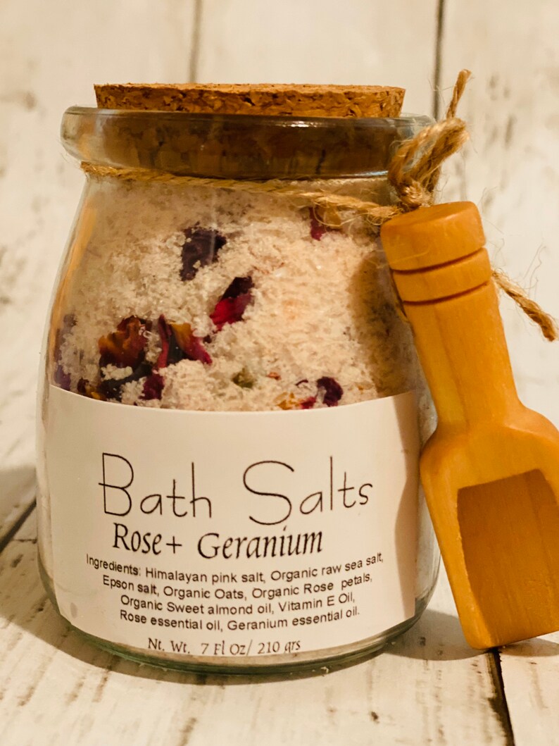Organic Bath herbs and saltsBath Salt Healing Etsy
