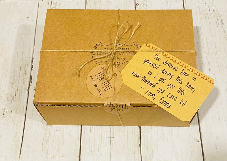 Organic Vanilla Orange Spa Gift Set: Handmade Apothecary Healing Set bild 2