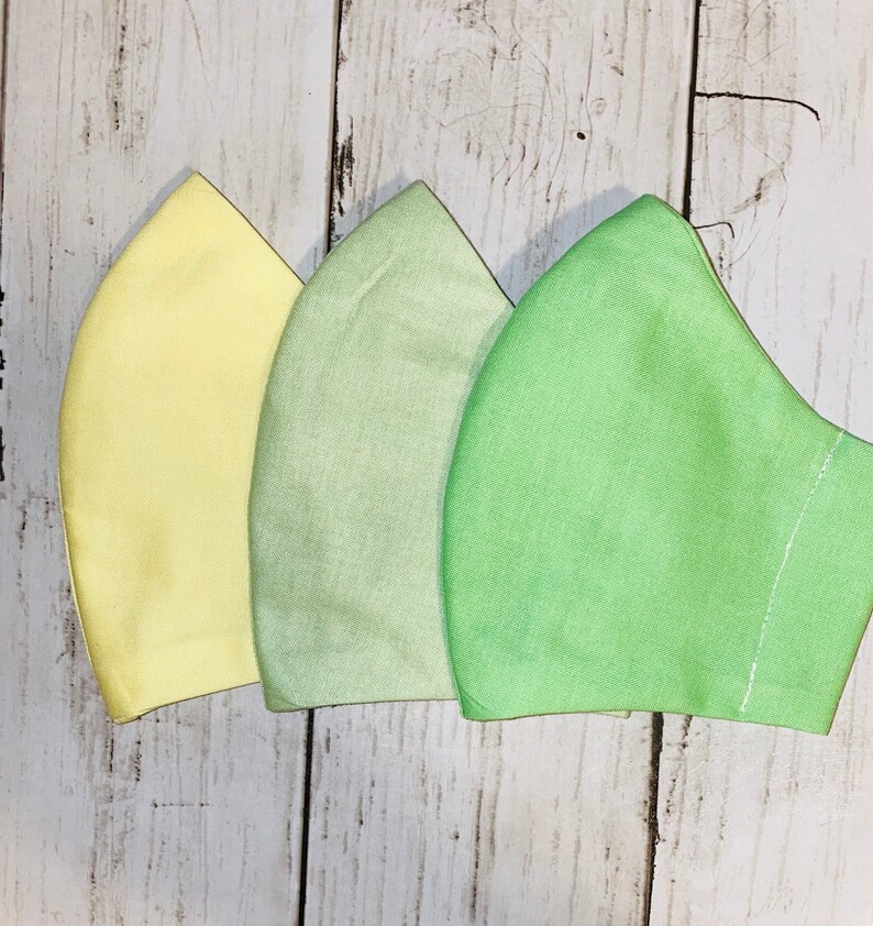 Pastel Mask 100 Cotton Face Mask Reusable Washable Face Etsy