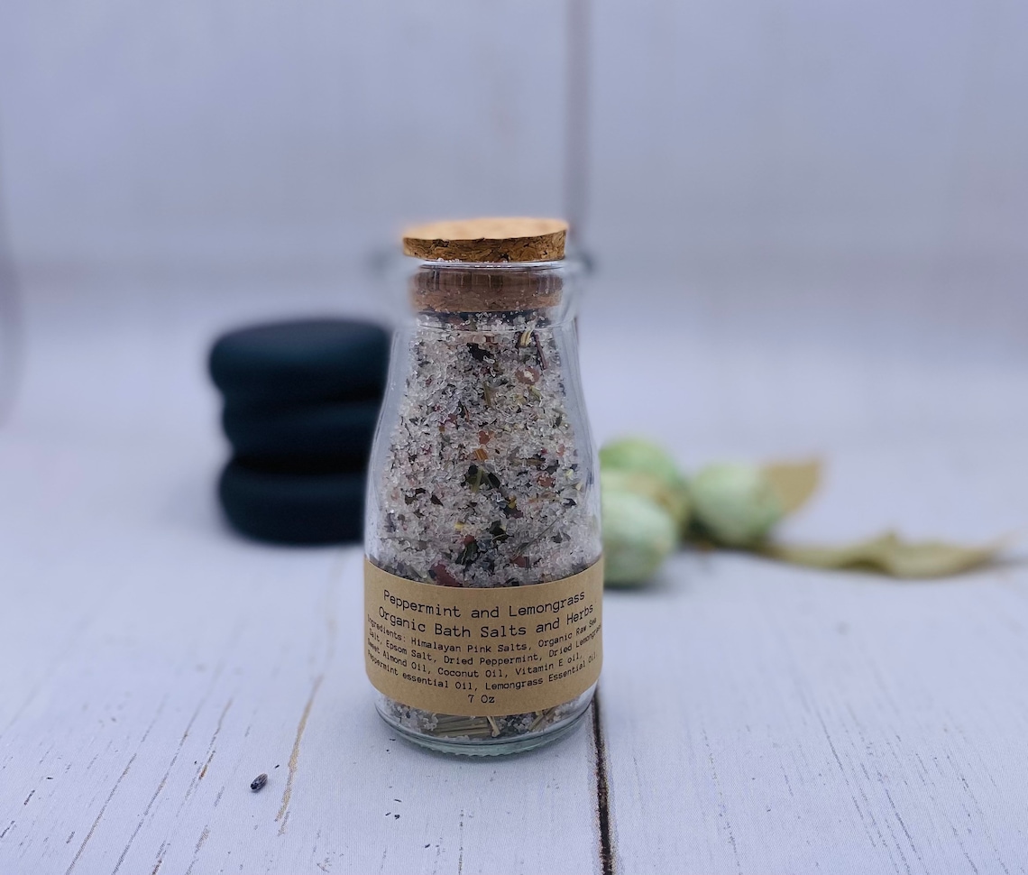 All Natural Bath Salts Bath Salts Gift Set Wedding Favors Etsy