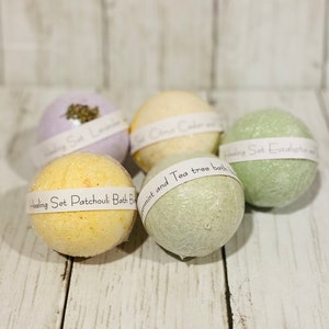 Organic Vanilla Orange Spa Gift Set: Handmade Apothecary Healing Set bild 6