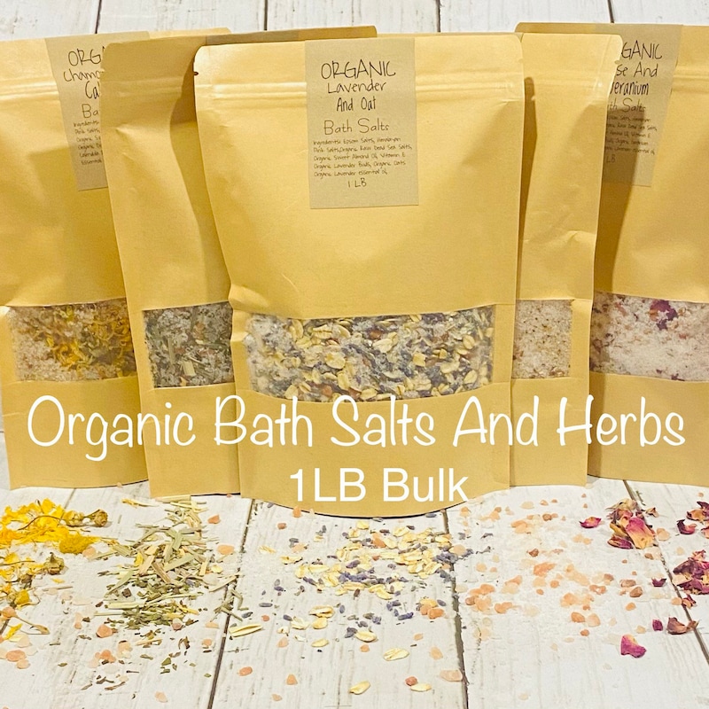 Botanical Bath Salts - Etsy