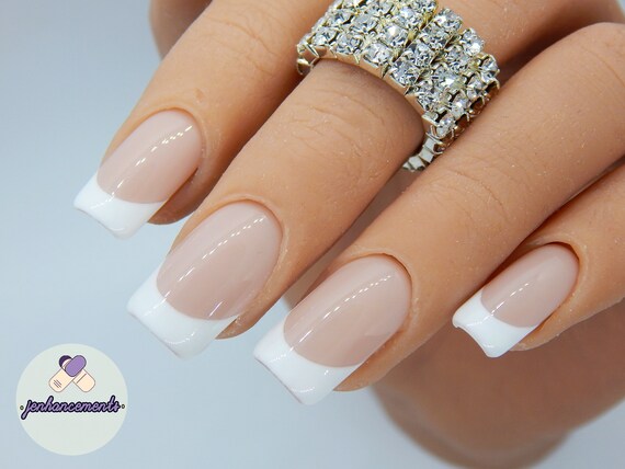 simple french nails