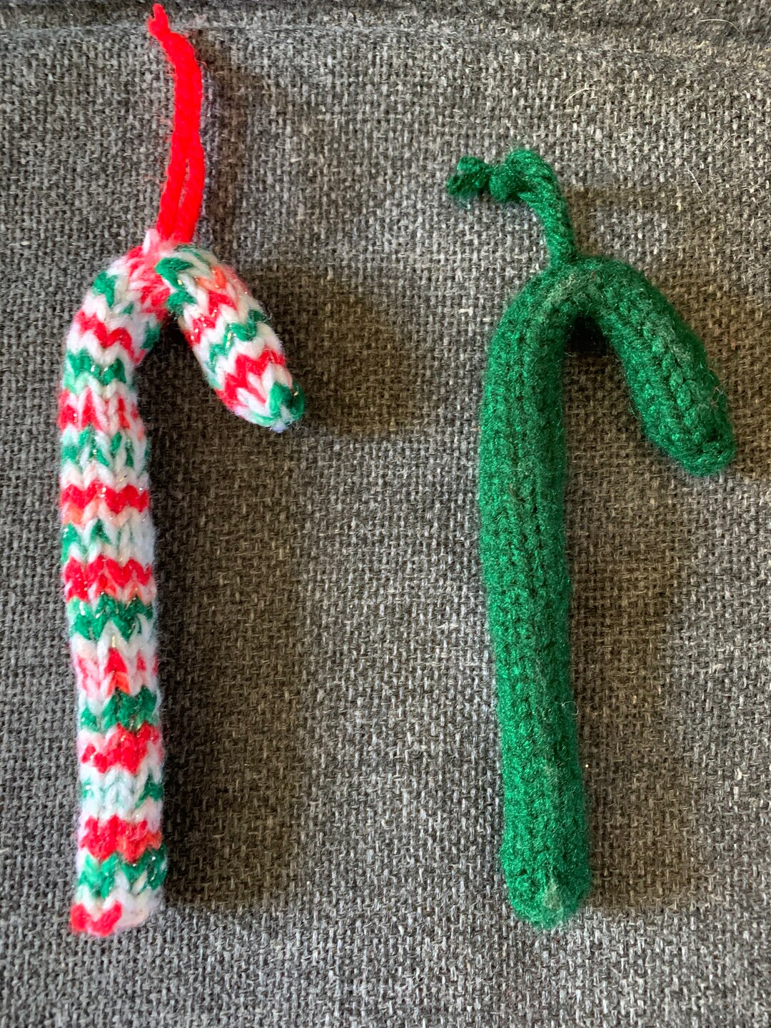 Candy Cane Crochet Ornament Etsy Sweden