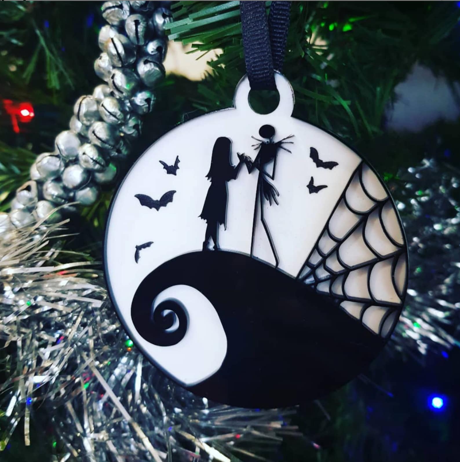 Nightmare Before Christmas Christmas Ornament Etsy