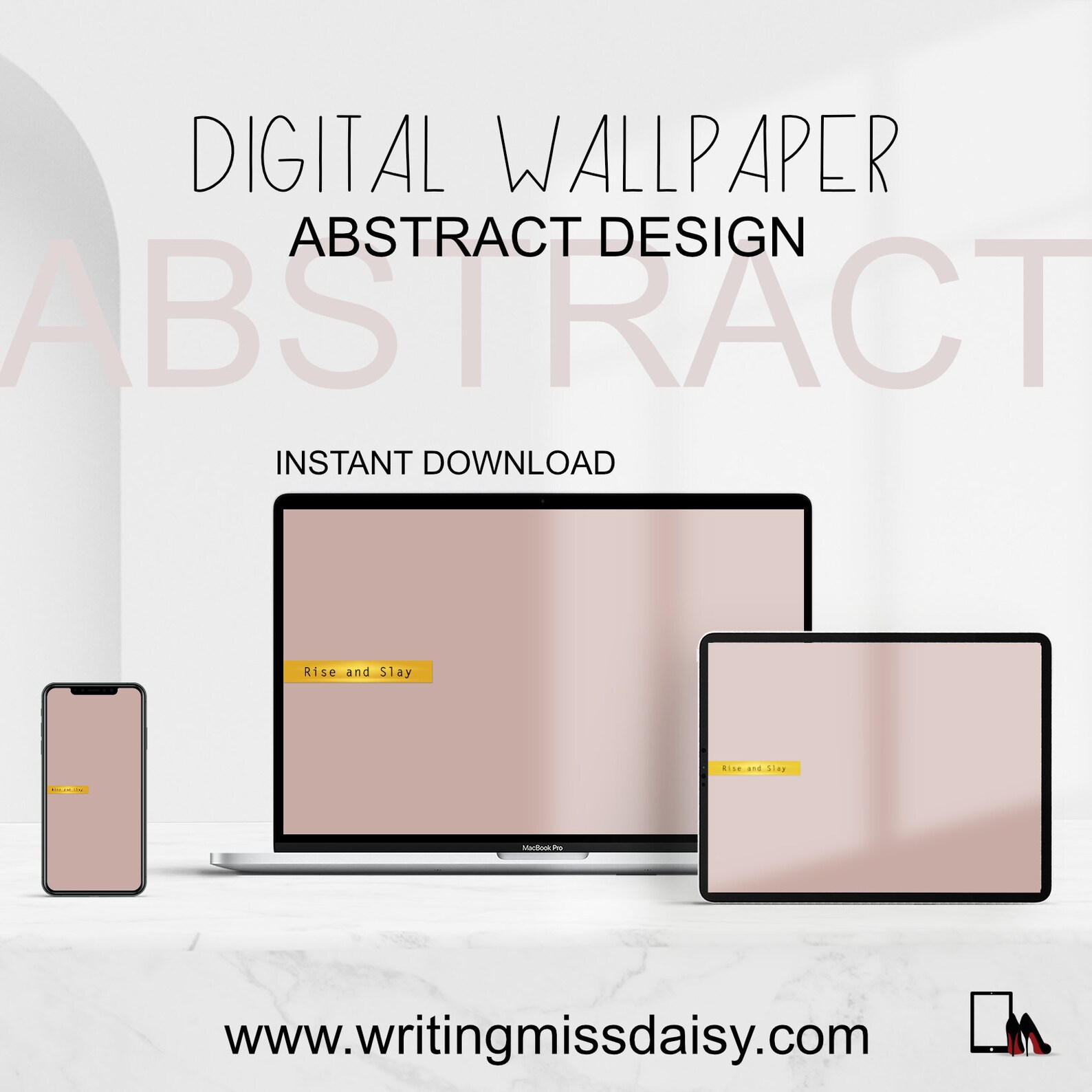 Computer One Color Background Minimal Tech Wallpaper, Abstract Screensaver, Aesthetic Laptop ...