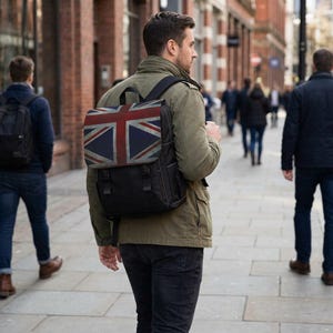 Sac à dos vintage Union Jack | Sac à dos bandoulière