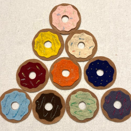 DONUT SHOP Felt Song Felt Story Circle Time Flannel Bored Etsy