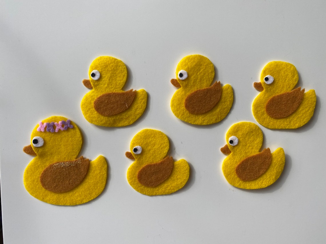 5 Little Ducks Felt Story Set Circle Time Children Song - Etsy Canada