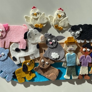 Mr. Gumpy’s Outing felt story, Felt Stories, circle time, flannel board story, handmade, ece, animals, felt fabric, gumpy, story time