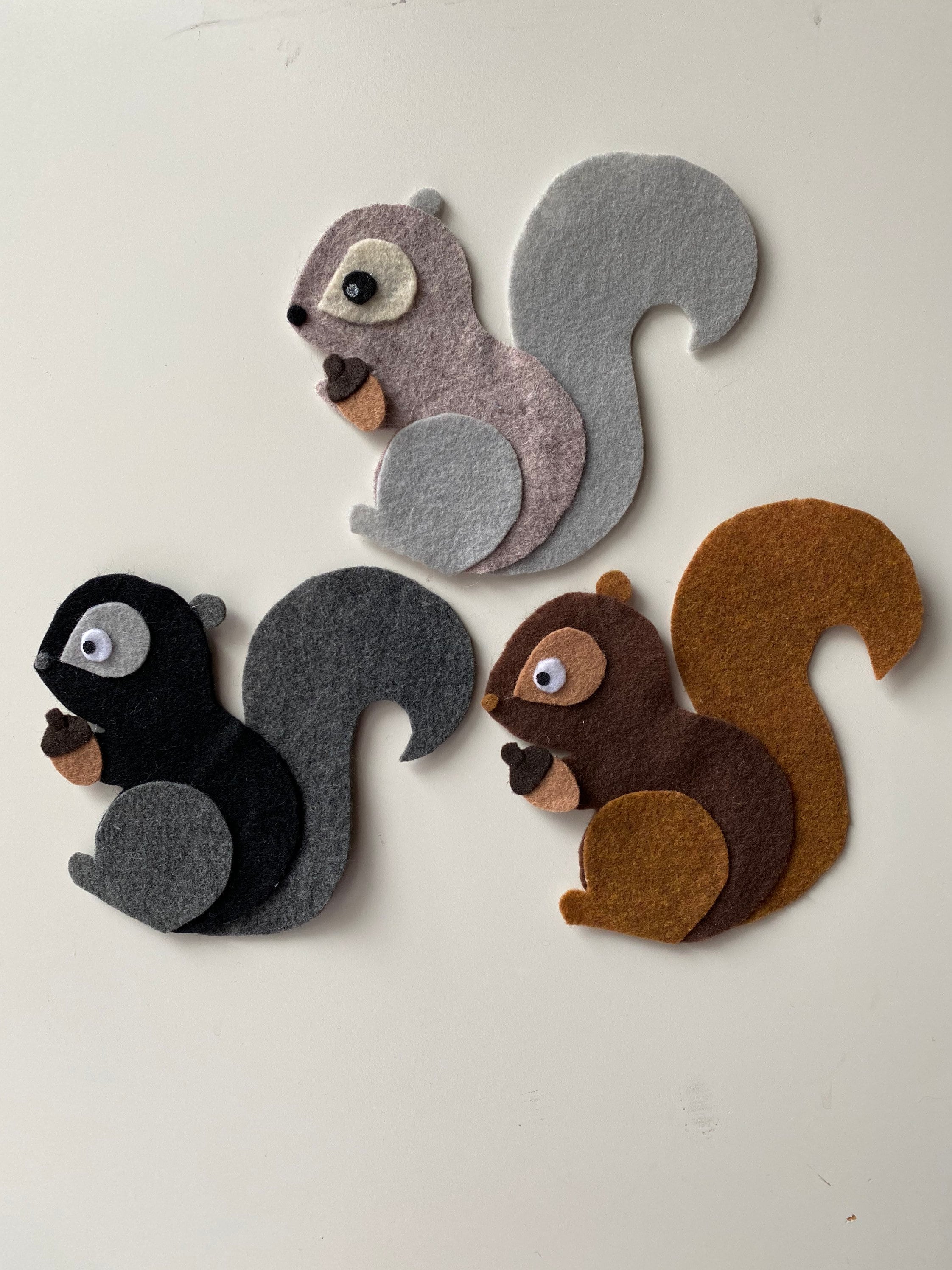 Squirrel, Squirrel Shake Your Bushy Tail Felt Story, Fall Felt, Felt