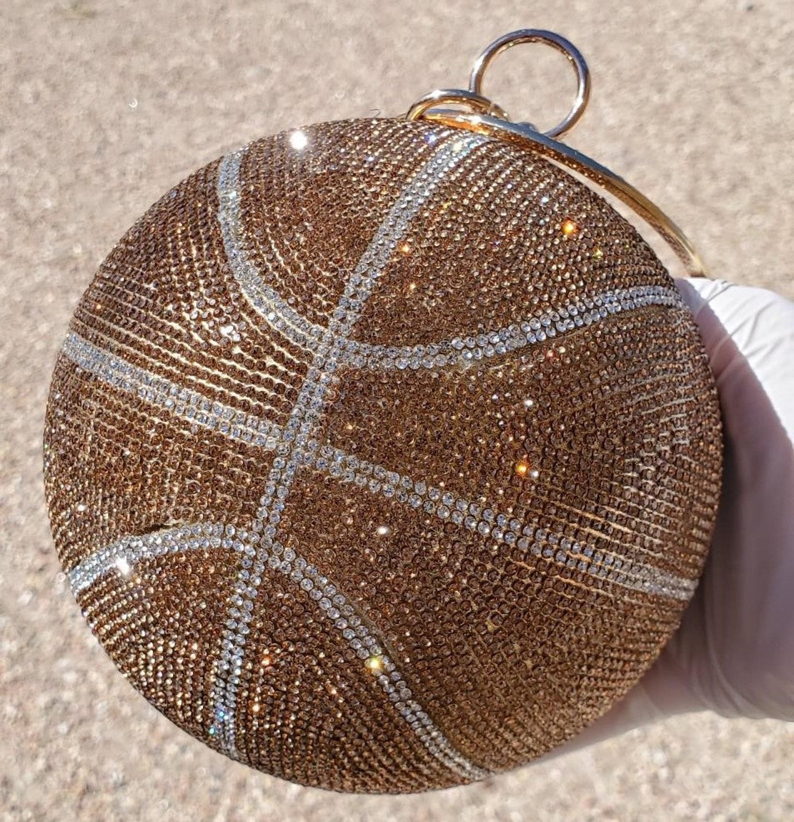 BLING BLING Basketball Purse Etsy
