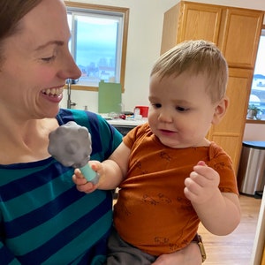 Baby's First Mace - Fun Rattle Sensory Toy for Babies and Toddlers - Etsy