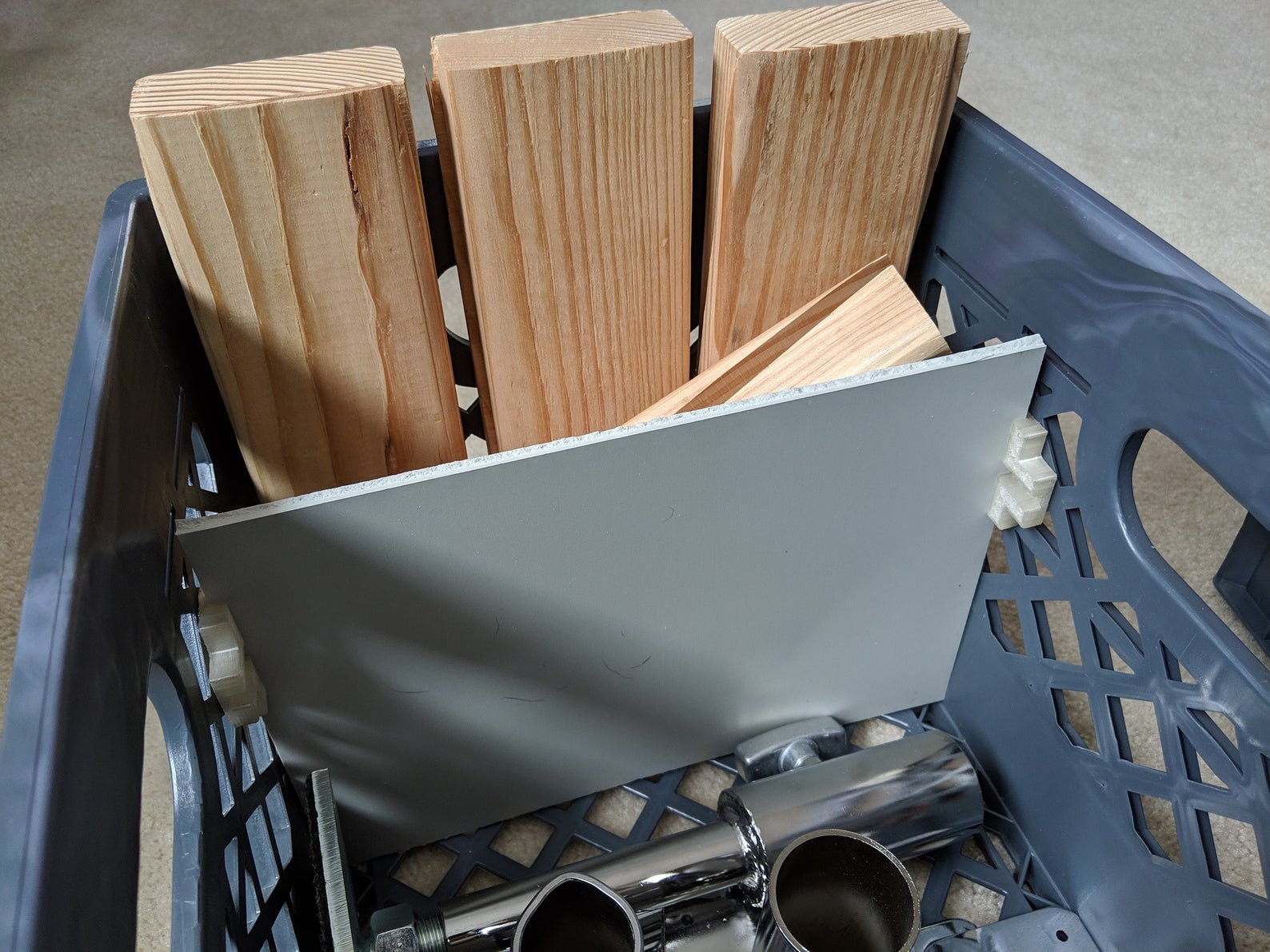 Milk Crate Dividers 4pack MADE in USA Organizer Storage Etsy