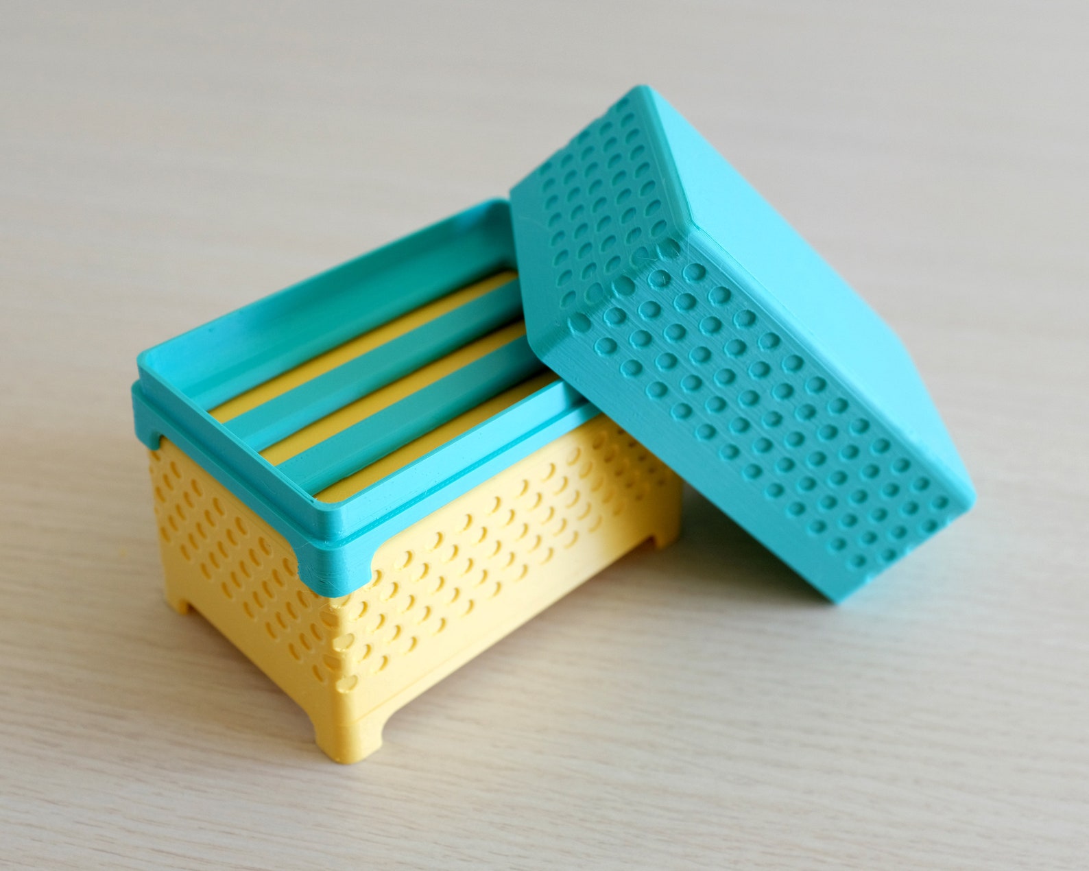 Eco Friendly Shampoo Bar Holder With Stackable Lid Soap Etsy