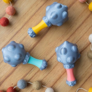Baby&#39;s First Mace - Fun Rattle Sensory Toy for Babies and Toddlers