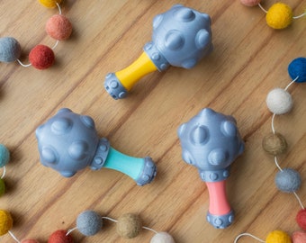 Baby's First Mace - Fun Rattle Sensory Toy for Babies and Toddlers