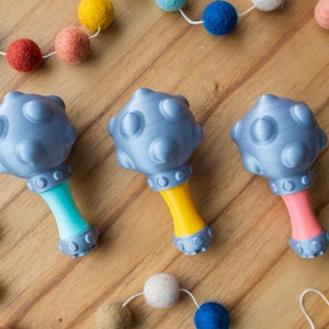 Baby's First Mace - Fun Rattle Sensory Toy for Babies and Toddlers - Etsy