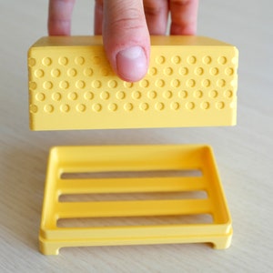 Shampoo Bar Holder with stackable Lid, Soap Saver image 9