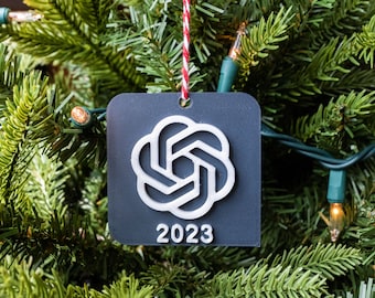 Chat GPT 2023 Ornament