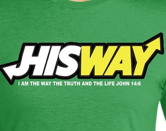 His Way, John 14:6 Png, Pdf Sublimation Downloadable Files