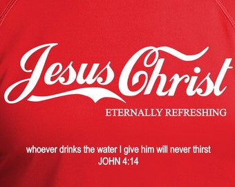 Jesus Christ (Coke Style) Png, Pdf white file Downloadable Files