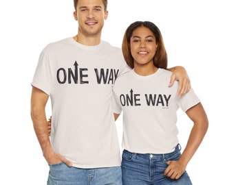 One Way Christian T-Shirt Unisex Heavy Cotton Tee