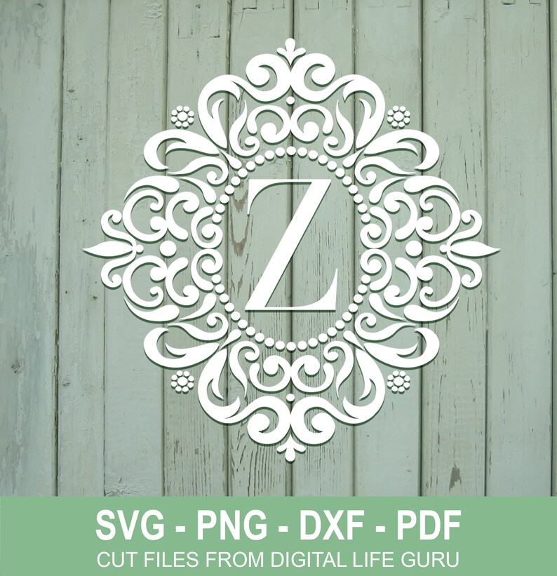 Download Z-Alphabet Z Letter SVG DXF Z Monogram Buy 3 Get 30% off | Etsy