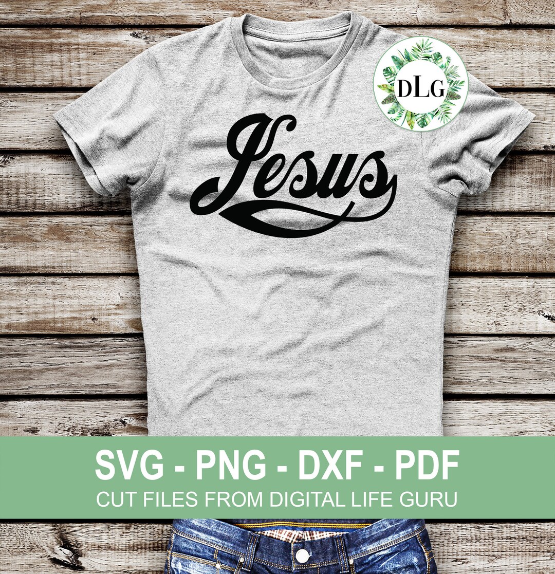 Jesus SVG, DXF Downloadable File / Buy 3 Get 30% off Couponbuy3get30 - Etsy